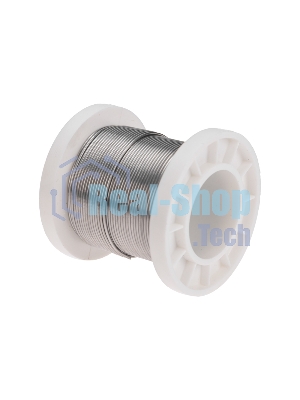 Припой с канифолью Rexant ПОС-61, 100г, Ø1мм, (олово 61%, свинец 39%), катушка