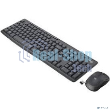 Комплект клавиатура+мышь Logitech MK295 беспроводной, USB, чёрный