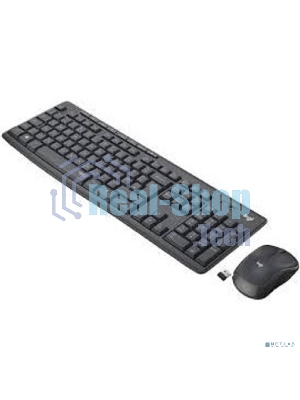 Комплект клавиатура+мышь Logitech MK295 беспроводной, USB, чёрный