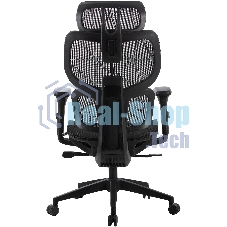 Кресло компьютерное Cactus CS-MC555-BK черный, сетка