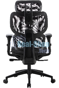 Кресло компьютерное Cactus CS-MC555-BK черный, сетка