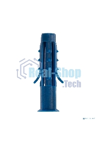 Дюбель распорный Kranz 6х30, синий, пакет (50 шт./уп.)