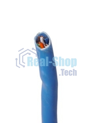 Кабель информационный Lanmaster LAN-5EUTP-PT-LSZH-BL cat.5e UTP 4 пары 24AWG LSZH внутренний 305м синий