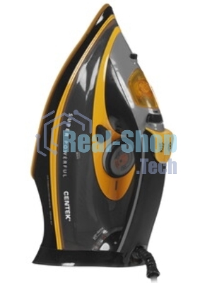 Утюг Centek CT-2358 желтый/черный, 3000 Вт, 50 г/мин, 190 г/мин, 380 мл