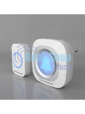 Звонок электрический бытовой (дверной) DBQ25M WL 36M IP44 / Белый