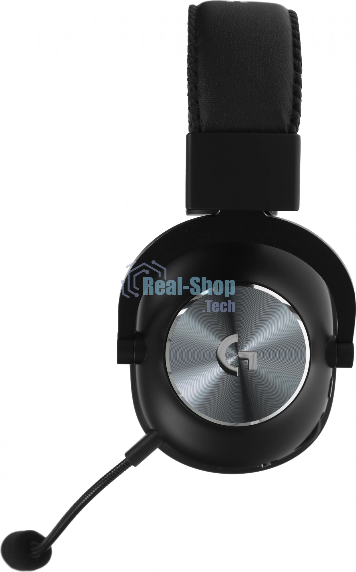 Гарнитура Logitech G PRO X чёрный, беспроводная, USB, подвижный микрофон, отсоединяемый кабель 2 м
