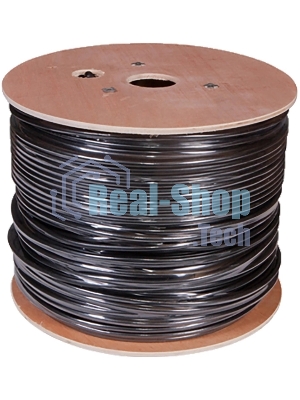 Кабель витая пара Rexant SFTP 4PR 24AWG, cat.5e, наружный (OUTDOOR), бухта 305 м