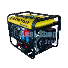 Бензоэлектростанция CHAMPION GG7501E-3 380В 7.5кВт 25л 87кг 2.5л/ч 12V эл.старт