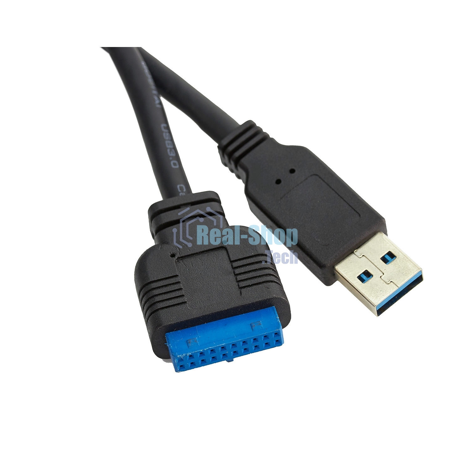 Планка USB на переднюю панель ExeGate U3H-619, 3,5