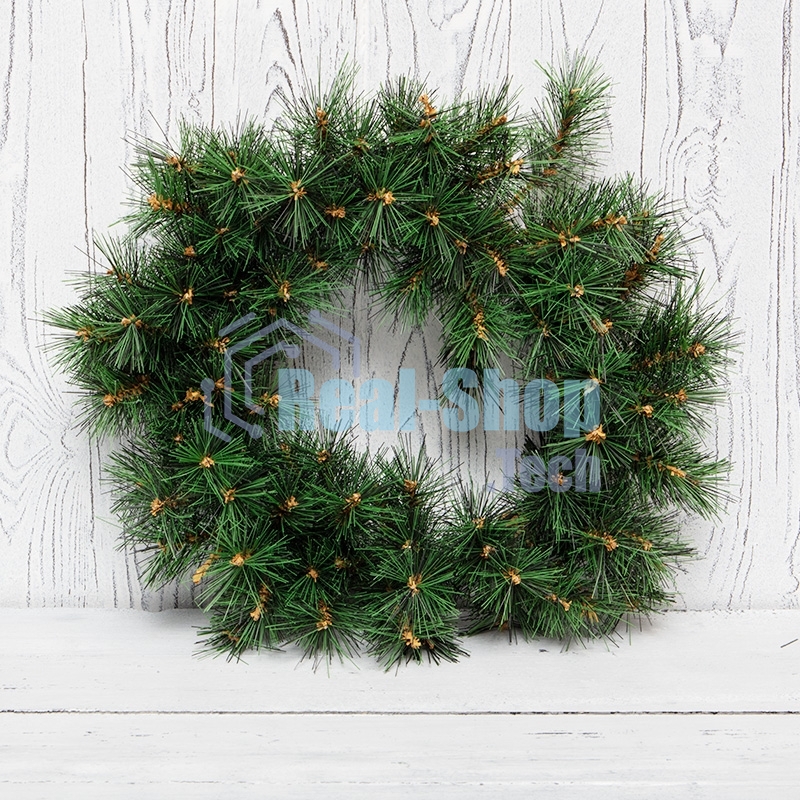 Еловый венок Neon-night Ø 45 см, леска