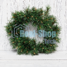 Еловый венок Neon-night Ø 45 см, леска