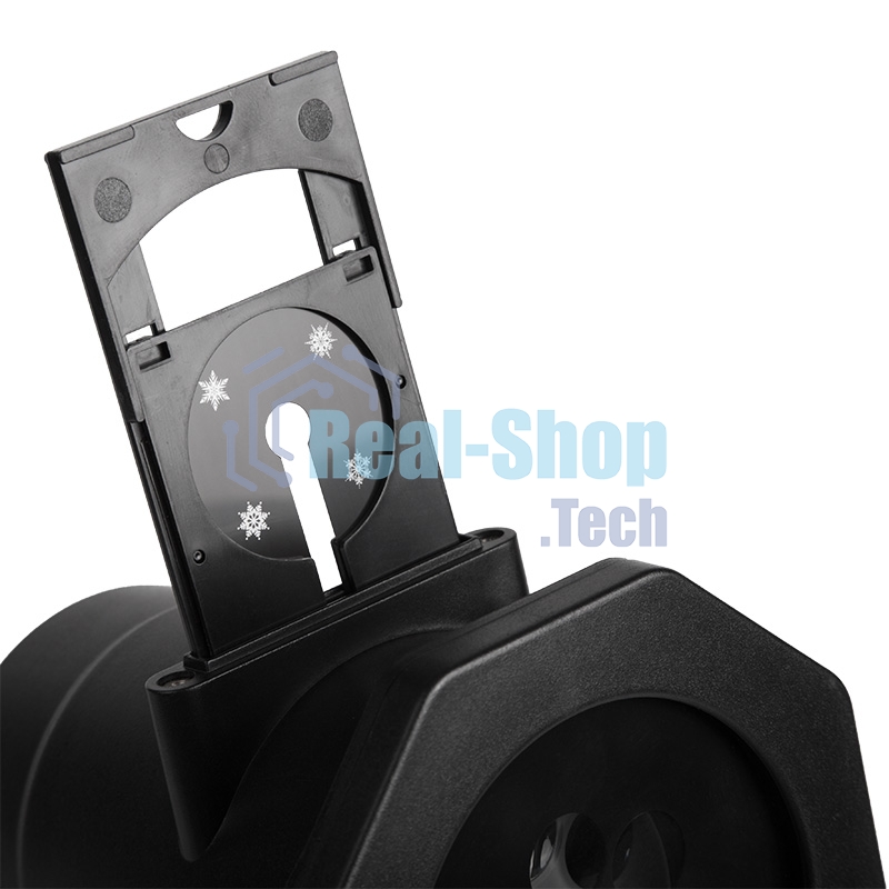 Проектор Neon-night LED, 12 сменных слайдов, цвет RGbW, 12В