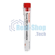 Припой без канифоли Rexant ПОС-61 10г d1.0мм (Sn61 Pb39) колба