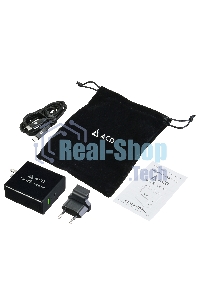 Сетевое зарядное устройство ACD-P602W-V1B 60Вт, 2xUSB 1PD+1QC, 3.6~20В/3А RTL