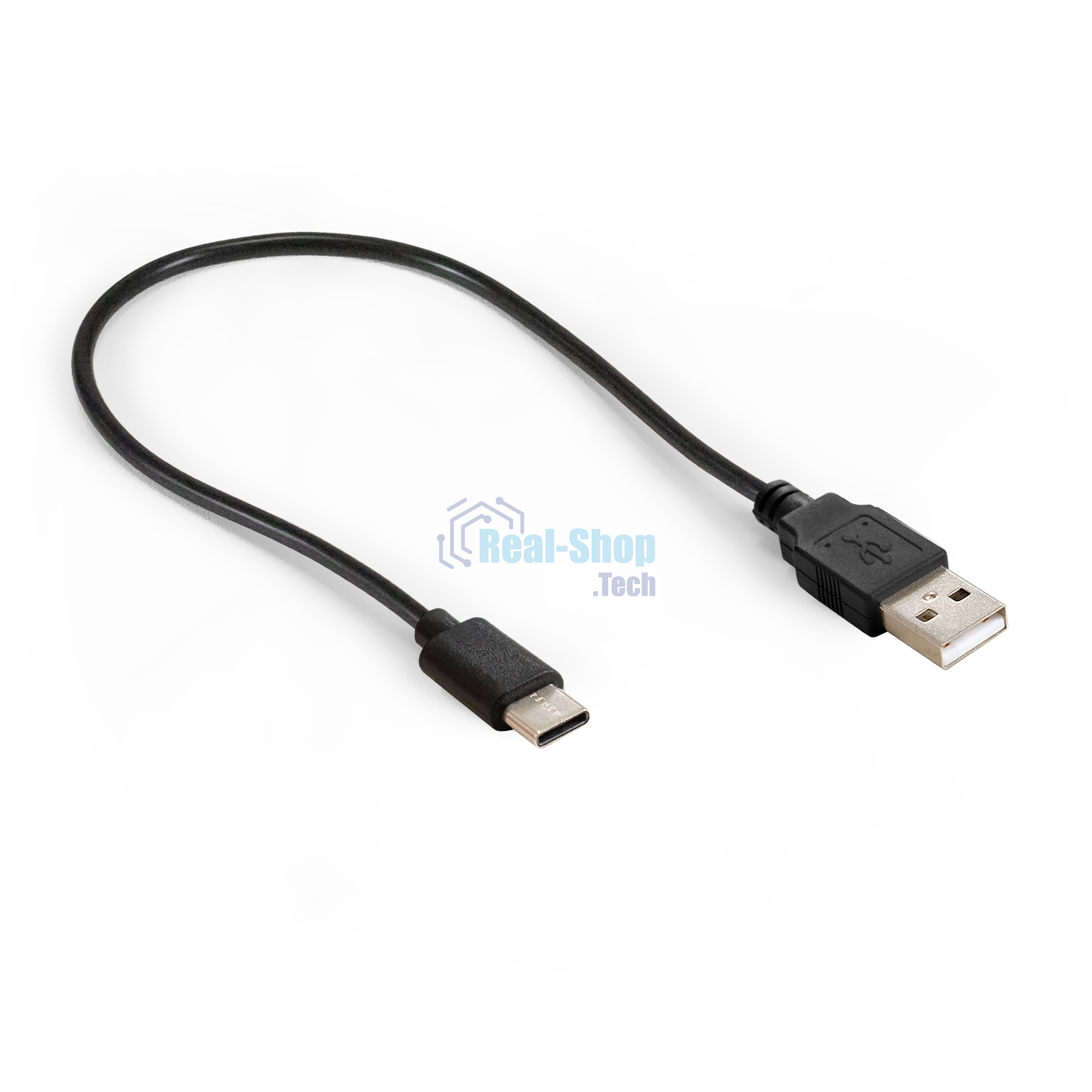 Кабель USB 2.0 ExeGate EX-CC-USB2-AMCM-0.3 (USB Type-C/USB 2.0 Am, 3A, 0,3м)