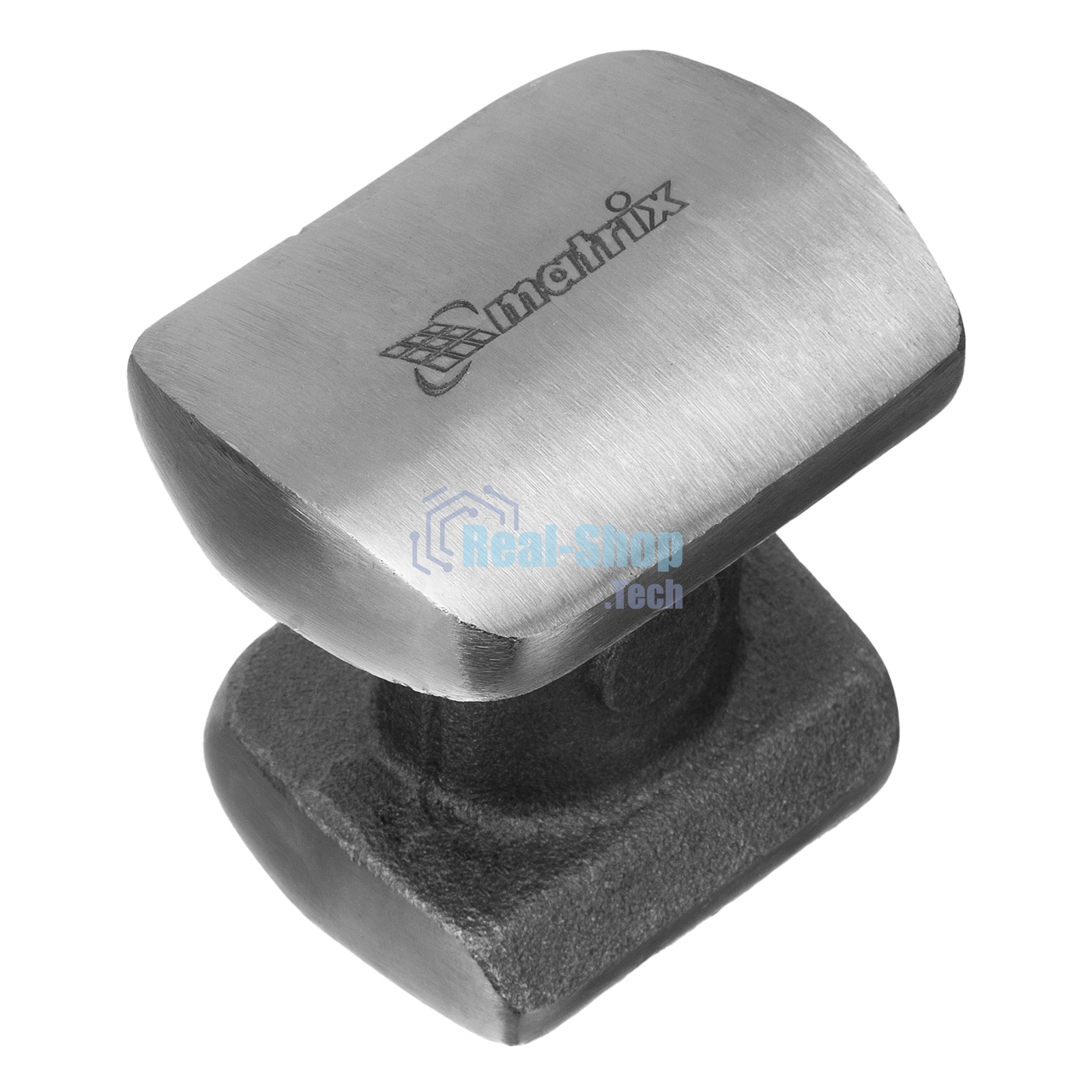 Набор рихтовочный Matrix, 3 молотка с фибергласовыми ручками, 4 наковальни, в пласт. боксе