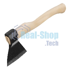 Россия Топор,1200 г,в сборе,кованый,деревянное топорище,400 мм,аО,21661