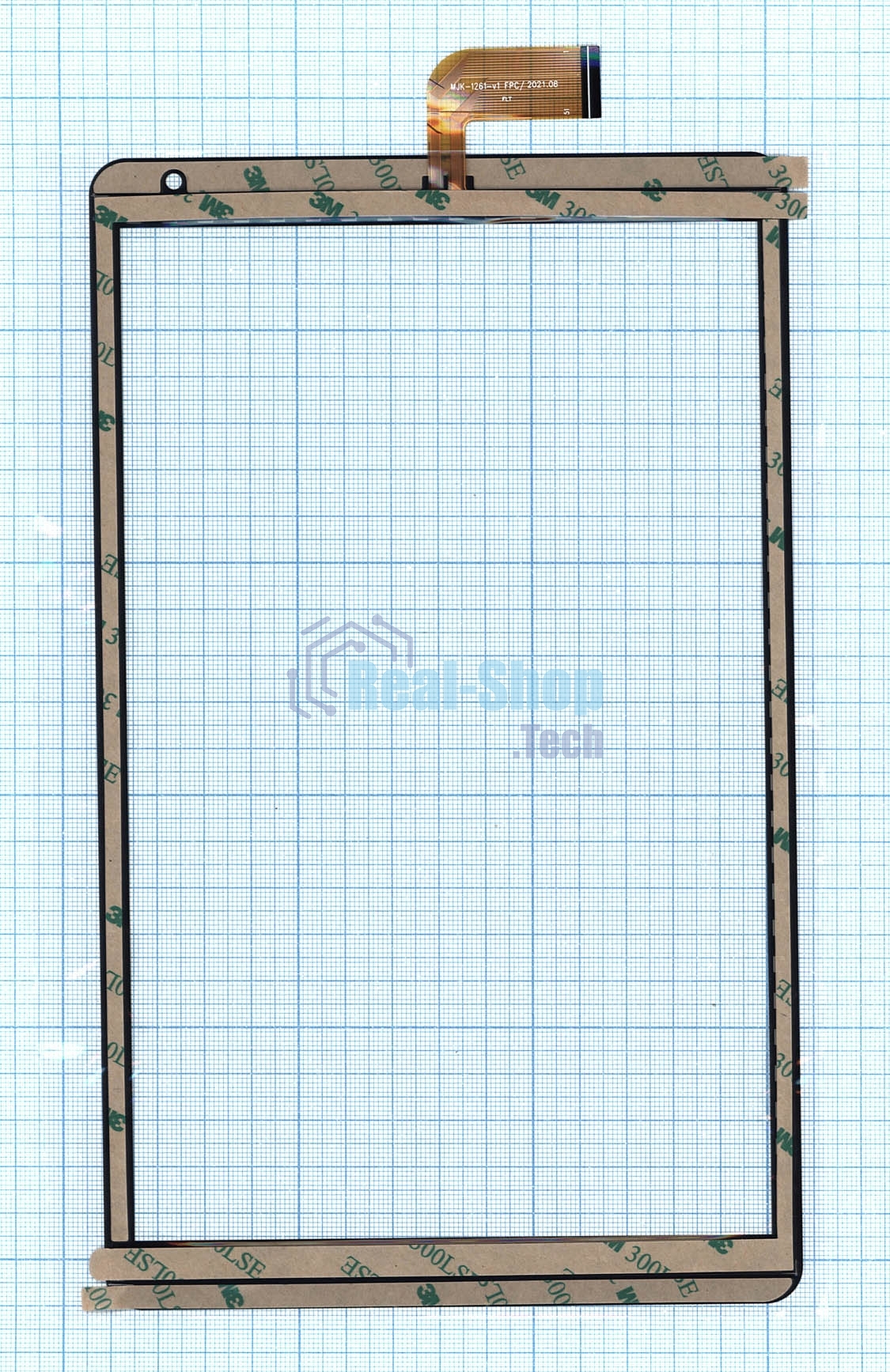 Сенсорное стекло (тачскрин) Irbis TZ200, черное