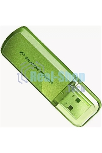 Флешка USB R/W Silicon Power R/W 8Gb Helios 101 SP008Gb,UF2101V1N USB 2.0 зеленый