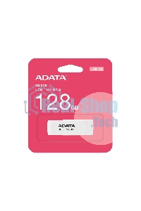 Флешка USB ADATA UC310 (UC310-128G-RWH), 128Gb, USB 3.2 Gen1, R/W 100/30, белый