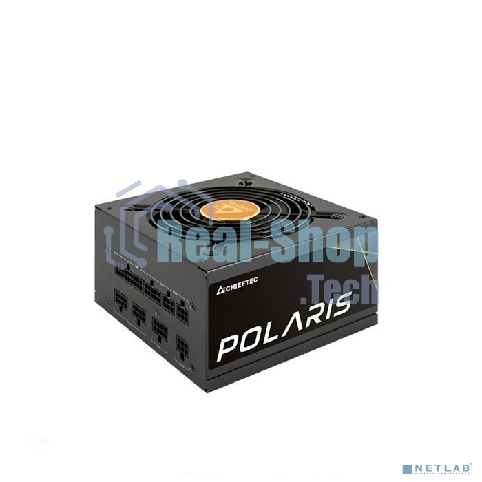 Блок питания Chieftec Polaris PPS-650FC, 650Вт, 80 PLUS Gold, 120мм, модульный, черный