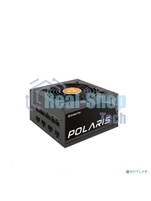 Блок питания Chieftec Polaris PPS-650FC, 650Вт, 80 PLUS Gold, 120мм, модульный, черный