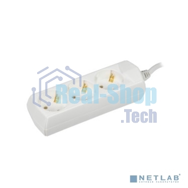 Удлинитель 3х7 м с заземл. 10А 250В У03 GENERICA 2P+PE 3х1 кв.мм IEK WYP10-10-03-07-Z-G