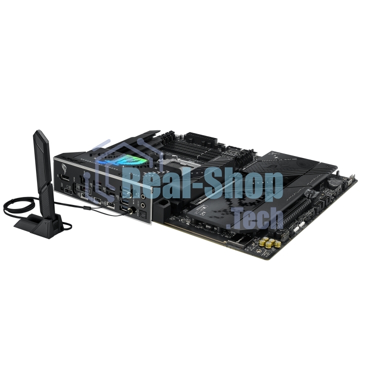 Материнская плата ASUS ROG STRIX X870-F GAMING WIFI, AM5, AMD X870, 4xDDR5, 2xSATA, 4xM.2, 1xPCI-E 5.0 x16, 1xPCI-E 4.0 x4, 1xHDMI, 1xDP, 2xUSB-C USB4, 1xUSB-C 10Gbps, 5xUSB-A 10Gbps, 4xUSB-A 5Gbps, 1x 2.5Gb LAN, 2x3.5 мм, 7.1, ATX