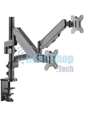 Кронштейн (держатель) ONKRON G140 для двух мониторов 13