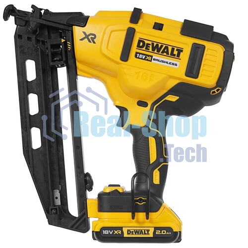 Аккумуляторный шпилькозабивной пистолет DeWalt DCN660D2, 18 В XR, 2 АКБ 2 А·ч