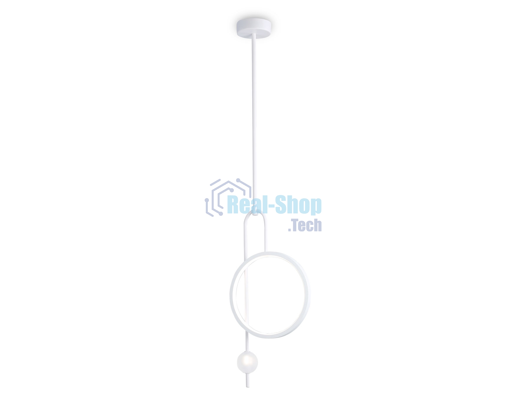 Светильник Ambrella light FL66431 WH белый 4200K 13W 240*60*1580 (Без ПДУ)
