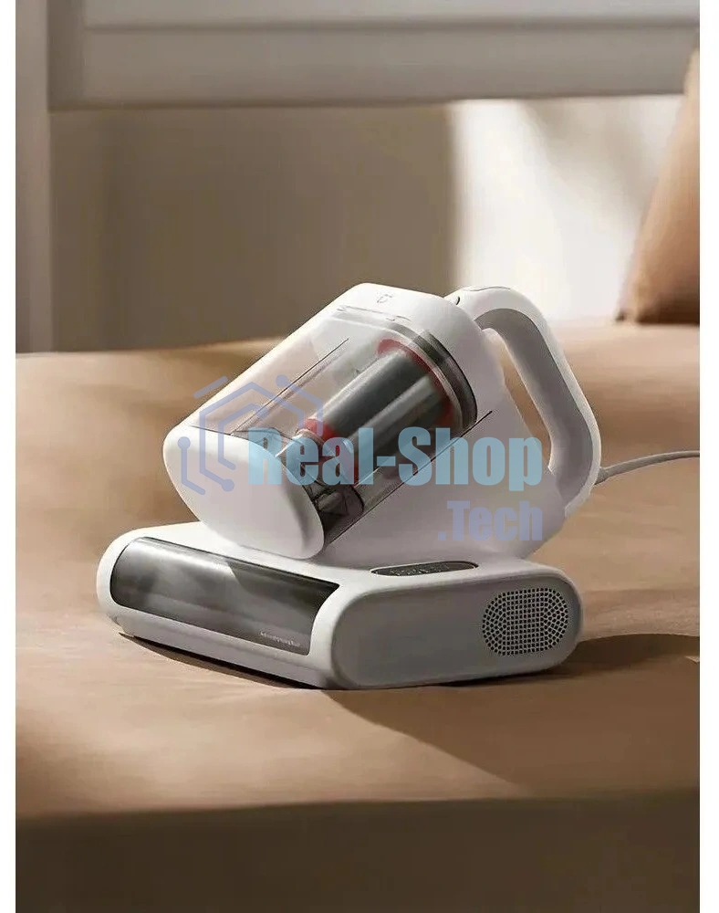 Пылесос ручной от пылевого клеща Xiaomi Dust Mite Vacuum Cleaner 2 Pro EU белый/серый, 500 Вт, уборка сухая, пылесборник контейнер 0.8 л