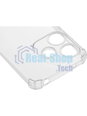 Чехол (клип-кейс) BoraSCO для Xiaomi Poco M6 4G Bumper Case прозрачный