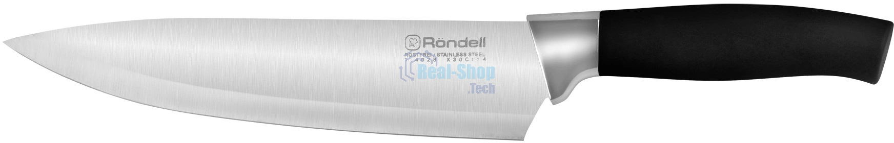 Набор ножей кухонных Rondell RD-1772 компл.: 4 предм. разд.дос. черный блистер