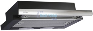 Вытяжка встраиваемая Elikor Интегра 60П-400-В2Л черный/нержавеющая сталь, 60 см, 400 куб. м/ч, 57 дБ