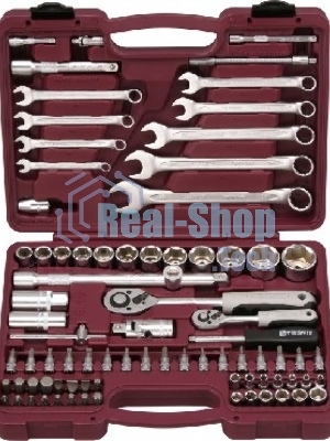 Набор инструментов THORVIK UTS0082 универсальный 1/4'' 1/2''DR 82 предмета