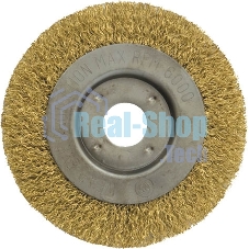 Кордщетка FIT 39065колесо желтая 125мм