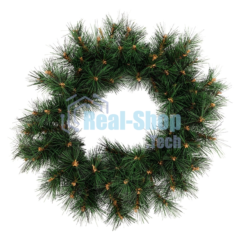 Еловый венок Neon-night Ø 45 см, леска