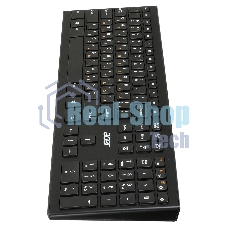 Клавиатура беспроводная Acer OKR010, USB, Радиоканал, черный