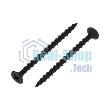 Саморез гипсокартон-металл Kranz 3.5х51, упаковка поставщика