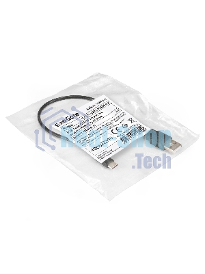 Кабель USB 2.0 ExeGate EX-CC-USB2-AMCM-0.3 (USB Type-C/USB 2.0 Am, 3A, 0,3м)