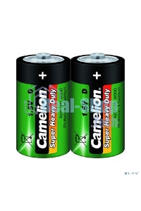 Элемент питания солевой Camelion R R20 (шринка 2шт) 1.5 В