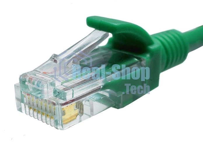 Патч-корд Suprlan 10-0159 UTP RJ-45 вил.-вилка RJ-45 cat.5e 3м зеленый LSZH 24AWG