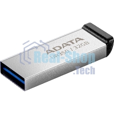 Флешка USB ADATA UR350 (UR350-32G-RSR/BK), 32Gb, USB 3.2, R/W 100/15, серебристый/черный