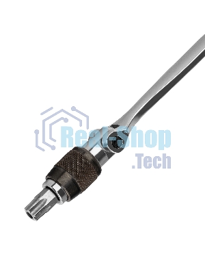 Набор бит Gross 11625 и головок торцевых 1/4'' карданный ключ трещотка адаптер s2 37 шт.