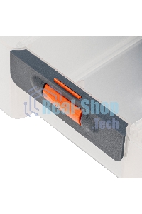 Органайзер для хранения с выдвижными лотками 310х150х260мм, 4 секции, пластик Stels