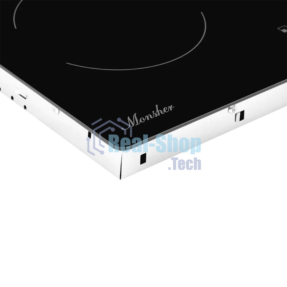 Встраиваемая варочная панель MHE 6022 электрическая, 60 см, 4 конфорки, черный