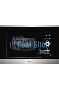 Микроволновая печь встраиваемая Monsher MMH 201 BX 60 см, 20 л, 8 автоматических кулинарных программ, 5 режимов мощности, функция размораживания по весу полуфабрикатов или по времени, черный и нерж.