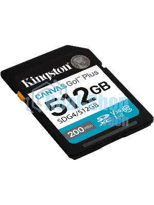Флеш карта SDXC 512Gb Kingston SDG4/512Gb Canvas Go! Plus w/o adapter