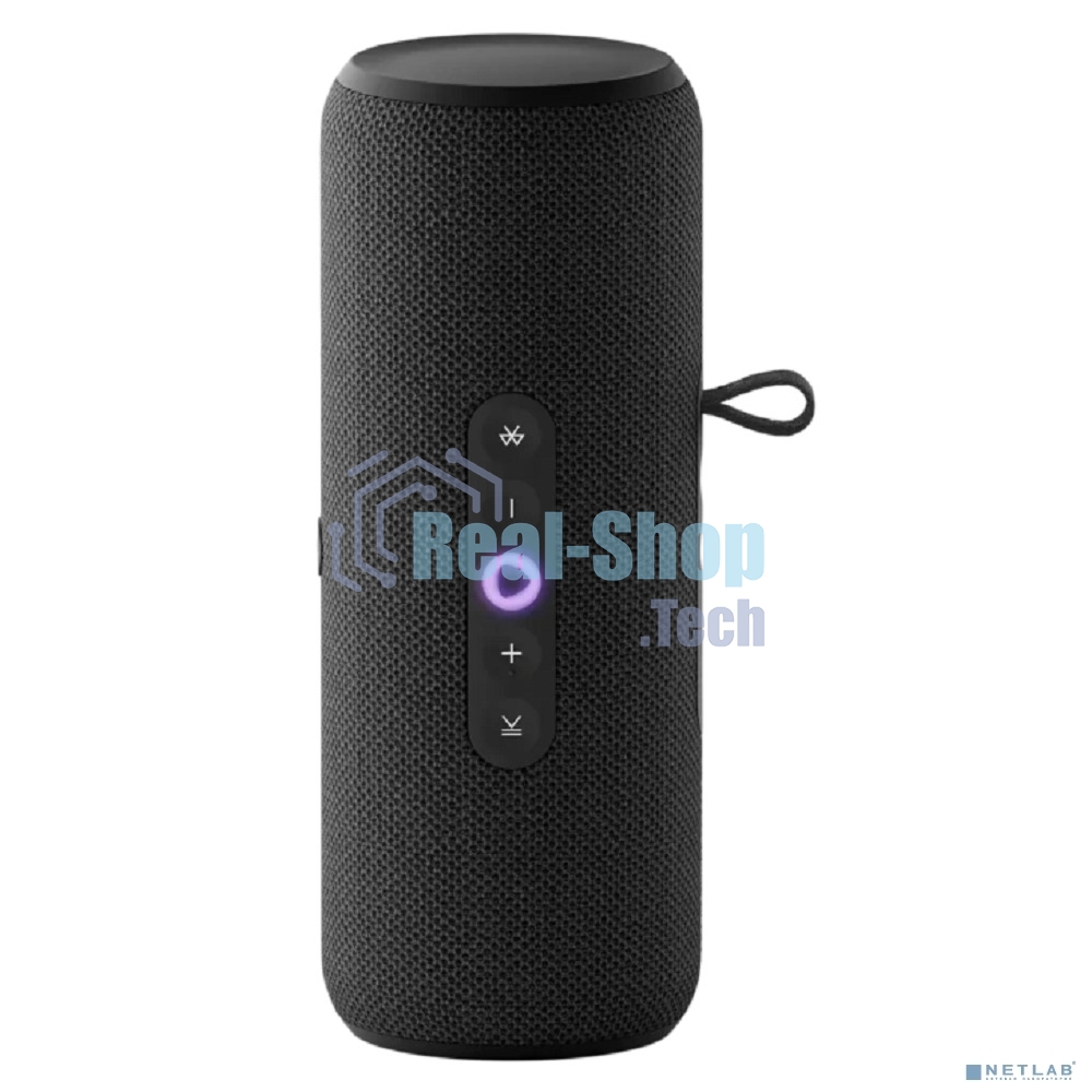 Умная колонка Yandex Стрит Алиса черный 30W 2.0 BT/Wi-Fi 10м 3300mAh (YNDX-00030BLK)